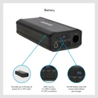 Mestic Power Pack für MCC Kompressor Kühlboxen 259 Wh anschlüsse erläuterung