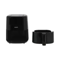 Mestic Airfryer MA-300 mit daneben stehendem herausnehmbarem Korb