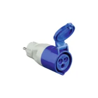 Adapterstecker Schuko auf CEE, Ansicht 2