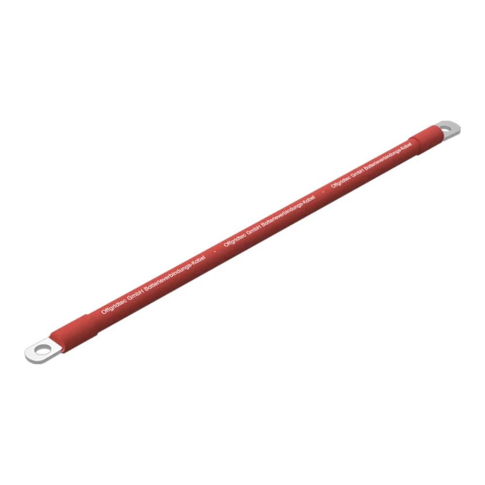 Batterie-Verbindungskabel 35 mm² M8, 30 cm rot Batterie-Verbindungskabel 35 mm² M8, 30 cm rot