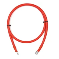 Batteriekabel 35 mm² M8/M8 130 cm rot von Wattstunde