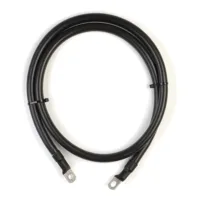 Batteriekabel 50 mm² M8/M10 130 cm schwarz von Wattstunde