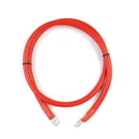 Batteriekabel 50 mm² M8/M8 130 cm rot von Wattstunde
