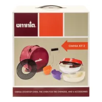 OMNIA KIT 2 Campingbackofen mit Zubehör und Tasche – Ansicht 3