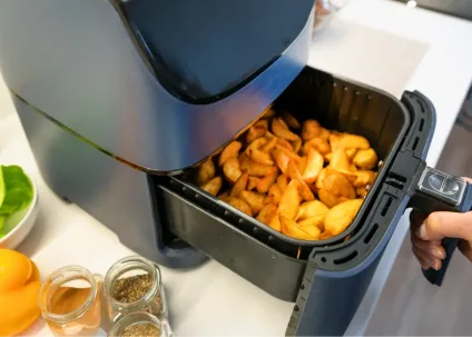 Heißluftfritteuse im Wohnmobil nutzen