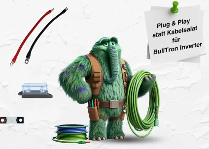 Kabelsatz konfektioniert BullTron WEchselrichter