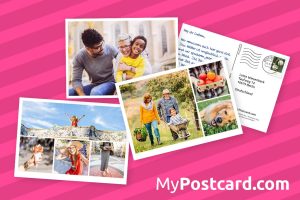 MyPostcard App, Postkarte online erstellen und verschicken